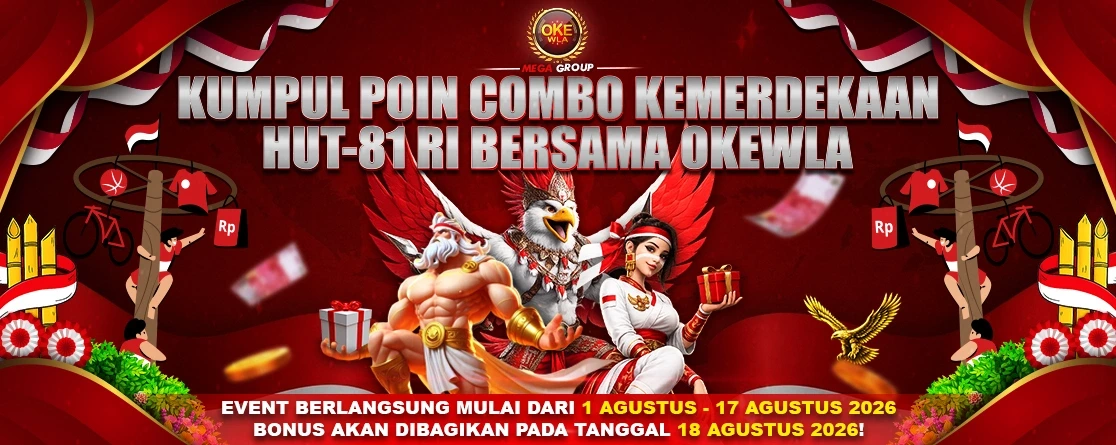 KUMPUL POIN COMBO KEMERDEKAAN HUT-81 RI BERSAMA MEGAGROUP